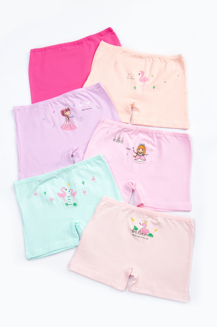 Набір трусів для дівчаток (з 6 штук)